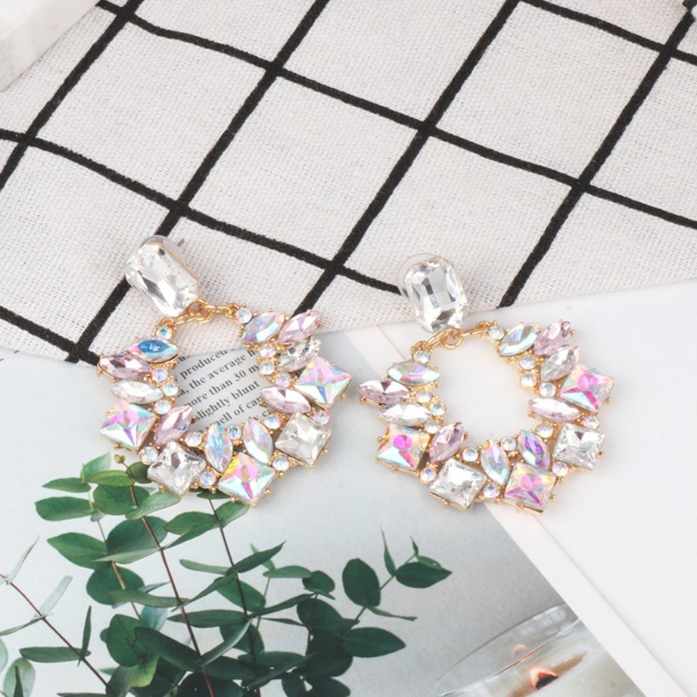 Clear Round Rhinestones